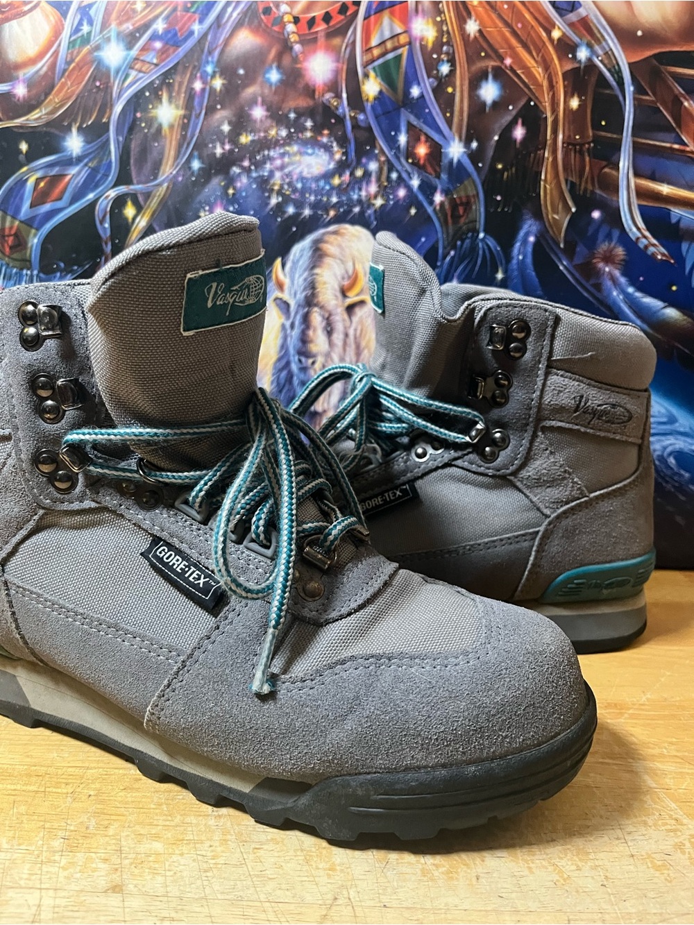 Vintage 90s Gore Tex Vasque hiking boots Women’s size 8